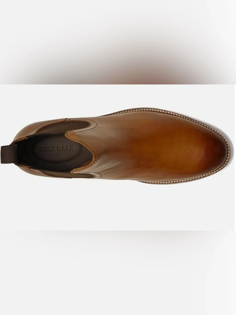 Cole Haan Berkshire Chelsea Boot Mens Size 13 British Tan Leather NWT NEW